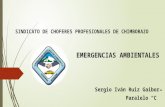EMERGENCIAS AMBIENTALES:_Sindicato de choferes profesionales de chimborazo