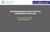 Optilab: Experimentación virtual en Óptica