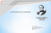 accesorios de windows grupo 2 4to bachillerato en computacion seccion A