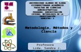 Metodología, métodos y ciencia