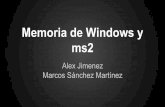 Memorias Windows y Ms-2