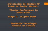 instalacion de windows xp en virtual pc
