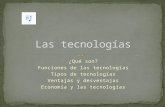 Las tecnologías