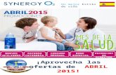 SYNERGYO2 ESPAÑA OFERTAS ABRIL 2015