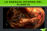 Presentación de la energía interna del planeta