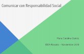 Comunicar con Responsabilidad Social - MCQ