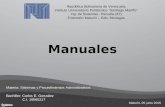 Manuales (Sistemas y Procedimientos Administrativos)