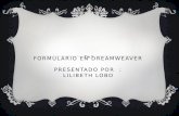 Formulario en dreamweaver LILI