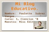 Mi Blog Educativo