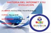 Historia del internet y su evolución