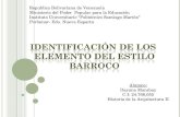 Historia de la arquiectura II- Identificacion de los elementos del estilo Barroco.