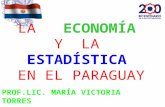La  economia   y  la  estadística  en el  paraguay para el día del estadístico