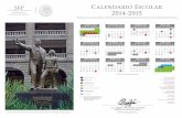 Calendario escolar Educación Básica México 2014-2015