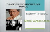 Mario Vargas Llosa Nobel de Literatura 2010