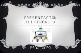 Presentación electrónica