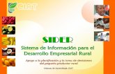 SIDER - Sistema de Información para el Desarrollo Empresarial Rural