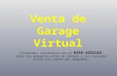 Venta de Garage Virtual