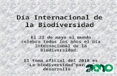 Dia Internacional de la Biodiversidad IES Federico Balart