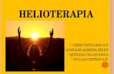 "Helioterapia" la cura del sol