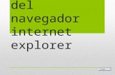 Elementos de la ventana internet explorer