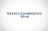Direccionamiento ipv4