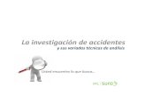 Investigación de accidentes ARL SURA