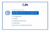 Embajada 23° Aniversario: Campaña en Social Media