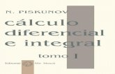 CALCULO DIFERENCIAL E INTEGRAL  - N. PISKUNOV - TOMO I