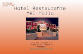 HOTEL EL TOLLO PARA EMPRESAS, CONFERENCIAS,REUNIONES