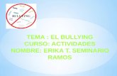 El bullyng en la escuela
