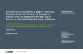 Campaña uso de la Bici y Transporte Público en León - Reporte 6