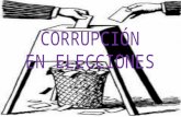 CORRUPCIÓN EN ELECCIONES