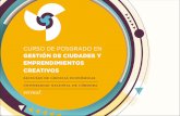 Curso de Posgrado virtual en Gestión de Ciudades y Emprendimientos Creativos
