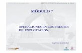 Módulo 7 - Operaciones en Los Frentes de Explotación