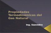 Propiedades Termodinámicas Del Gas Natural