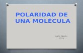 Polaridad de una molécula