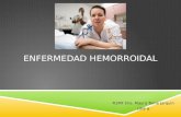 ENFERMEDAD HEMORROIDAL