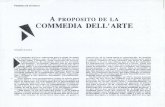 9. a Propósito de La Commedia Dell Arte
