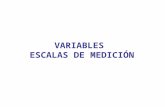 Variables y Mediciones