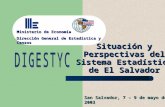 diagnSituación y Perspectivas deSistema Estadístico de El Salvadorostico
