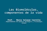Biomoléculas - Componentes de La Vida