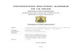 Evaluación de los componentes del rendimiento en el cultivo del cacao en la comunidad de Trampolín – Pumahuasi.