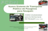 Nuevos Sistemas de Transporte Público De Pasajeros