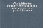 Analisis Matematico en Preguntas y Problemas