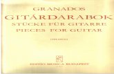 Granados - Transcripciones García Velasco, Guitarra