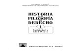 Historia de La Filosofia Del Derecho 1 - Antiguedad y Edad Media - Guido Fasso