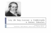 Ley de Gay-Lussac y Combinada o Gases Ideales.pptx