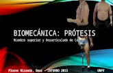 Biomecánica - Prótesis - Flores Miranda Omar