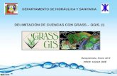 Delimitacion de Cuencas Qgis Grass