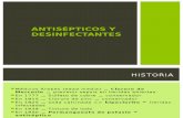 Antisepticos y Desinfectantes 2013